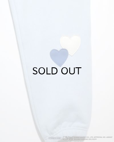 画像5: COIN PARKING DELIVERY × SANRIO CHARACTERS (PATCHWORK SWEAT PANTS) L.BLUE