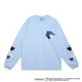 COIN PARKING DELIVERY × SANRIO CHARACTERS (PATCHWORK L/S TEE) L.BLUE