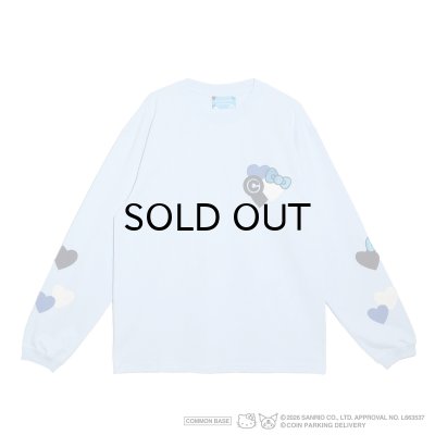 画像1: COIN PARKING DELIVERY × SANRIO CHARACTERS (PATCHWORK L/S TEE) L.BLUE