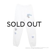 COIN PARKING DELIVERY × SANRIO CHARACTERS (PATCHWORK SWEAT PANTS) H.GREY