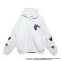 COIN PARKING DELIVERY × SANRIO CHARACTERS (ZIP SWEAT HOODIE) H.GREY