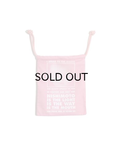 画像2: NISHIMOTO IS THE MOUTH (BIG DRAWSTRING BAG) PINK