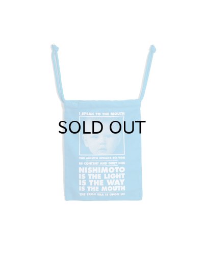 画像2: NISHIMOTO IS THE MOUTH (BIG DRAWSTRING BAG) BLUE