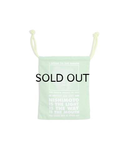 画像2: NISHIMOTO IS THE MOUTH (BIG DRAWSTRING BAG) GREEN