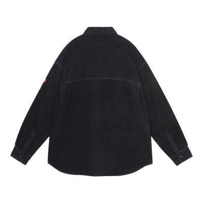 画像2: C.E (BRUSHED COTTON DESIGN BIG SHIRT) BLACK