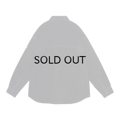 画像2: C.E (BRUSHED COTTON DESIGN BIG SHIRT) BLACK