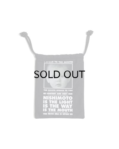 画像2: NISHIMOTO IS THE MOUTH (BIG DRAWSTRING BAG) BLACK