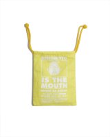 NISHIMOTO IS THE MOUTH (BIG DRAWSTRING BAG) YELLOW