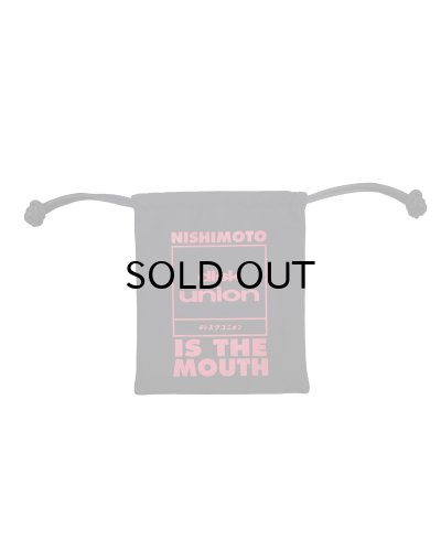 画像2: NISHIMOTO IS THE MOUTH (diskunion BIG DRAWSTRING BAG) BLACK