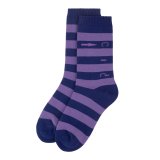 C.E (C.2 STRIPE SOCKS) NAVY