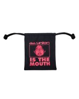 NISHIMOTO IS THE MOUTH (diskunion BIG DRAWSTRING BAG) BLACK