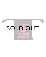 NISHIMOTO IS THE MOUTH (diskunion BIG DRAWSTRING BAG) BLACK