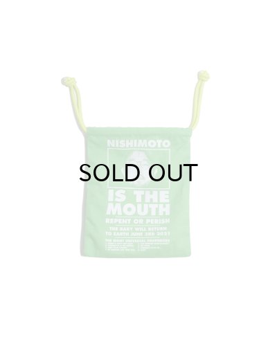 画像1: NISHIMOTO IS THE MOUTH (BIG DRAWSTRING BAG) GREEN