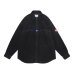画像1: C.E (BRUSHED COTTON DESIGN BIG SHIRT) BLACK (1)