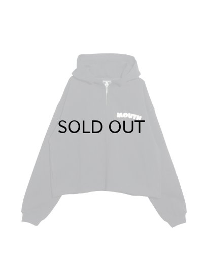 画像1: NISHIMOTO IS THE MOUTH (WIDE ZIP SWEAT HOODIE) BLACK