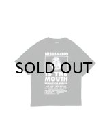 NISHIMOTO IS THE MOUTH (S/S TEE) BLACK
