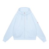 C.E (SOLID BIG HEAVY ZIP HOODY) BLUE