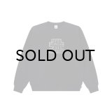 BLACK EYE PATCH (RHINESTONED OG LABEL CREW SWEAT) BLACK