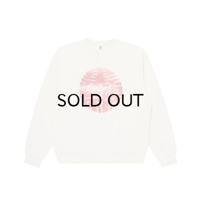 画像1: BLACK EYE PATCH (KAMON CREW SWEAT) OFF WHITE