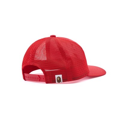 画像3: SAINT Mxxxxxx (BAPE_MESH CAP) RED