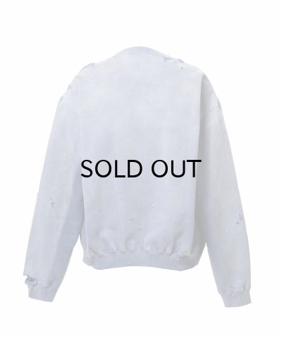 画像2: Maison MIHARA YASUHIRO (Sun Faded Like Sweatshirt) BLUE