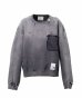 画像1: Maison MIHARA YASUHIRO (Sun Faded Like Sweatshirt) BLACK (1)