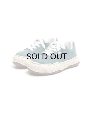 画像1: Maison MIHARA YASUHIRO ("OLIVER" OG DISTRESSED SOLE SUEDE LOW-TOP SNEAKER) BLUE
