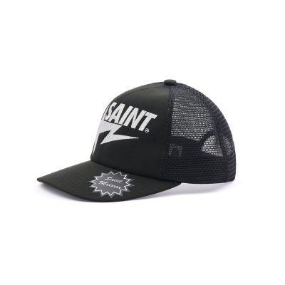 画像2: SAINT Mxxxxxx (BAPE_MESH CAP) BLACK