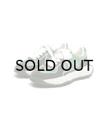Maison MIHARA YASUHIRO ("LARRY" OG SOLE CHENILLE EMBROIDERY CANVAS LOW-TOP SNEAKER) GREEN