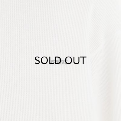 画像2: SAINT Mxxxxxx (THARMAL SHIRT_THARMAL) WHITE