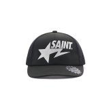 SAINT Mxxxxxx (BAPE_MESH CAP) BLACK