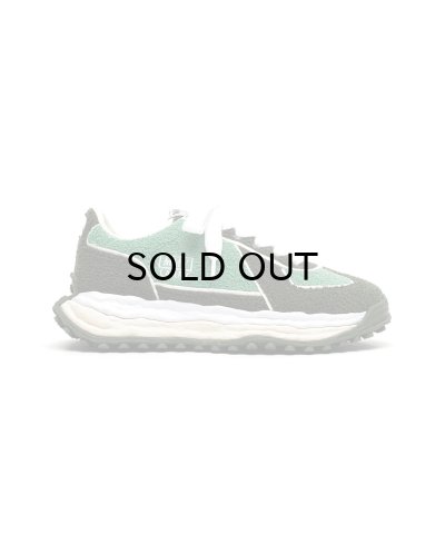 画像2: Maison MIHARA YASUHIRO ("LARRY" OG SOLE CHENILLE EMBROIDERY CANVAS LOW-TOP SNEAKER) GREEN