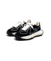 画像1: Maison MIHARA YASUHIRO ("LARRY" OG SOLE CHENILLE EMBROIDERY CANVAS LOW-TOP SNEAKER) BLACK (1)