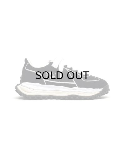 画像2: Maison MIHARA YASUHIRO ("LARRY" OG SOLE CHENILLE EMBROIDERY CANVAS LOW-TOP SNEAKER) BLACK