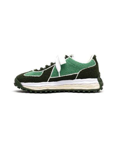 画像3: Maison MIHARA YASUHIRO ("LARRY" OG SOLE CHENILLE EMBROIDERY CANVAS LOW-TOP SNEAKER) GREEN