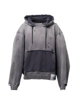 Maison MIHARA YASUHIRO (Sun Faded Like Hoodie) BLACK
