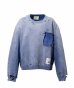 画像1: Maison MIHARA YASUHIRO (Sun Faded Like Sweatshirt) BLUE (1)