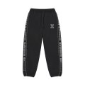 BLACK EYE PATCH (REFLECTIVE STENCIL LOGO TRACK PANTS) BLACK