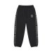 画像1: BLACK EYE PATCH (REFLECTIVE STENCIL LOGO TRACK PANTS) BLACK (1)