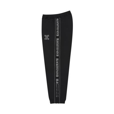 画像3: BLACK EYE PATCH (REFLECTIVE STENCIL LOGO TRACK PANTS) BLACK