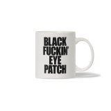 BLACK EYE PATCH (BFEP MUG) WHITE