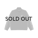 BLACK EYE PATCH (REFLECTIVE STENCIL LOGO TRACK JACKET) BLACK
