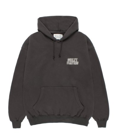 画像2: WACKO MARIA (MIDDLE WEIGHT PULLOVER HOODED SWEAT SHIRT) CHARCOAL