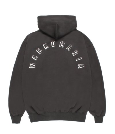 画像1: WACKO MARIA (MIDDLE WEIGHT PULLOVER HOODED SWEAT SHIRT) CHARCOAL