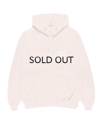 画像2: WACKO MARIA (MIDDLE WEIGHT PULLOVER HOODED SWEAT SHIRT) PINK
