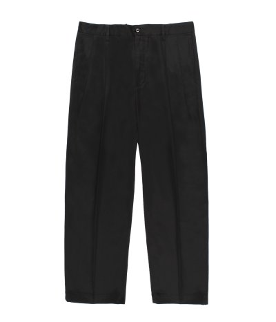 画像2: WACKO MARIA (DOUBLE PLEATED CHINO TROUSERS) BLACK