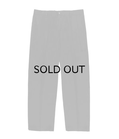 画像2: WACKO MARIA (DOUBLE PLEATED CHINO TROUSERS) BLACK