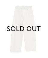 FACETASM (DENIM MERGINGSWEAT PANTS) WHITE