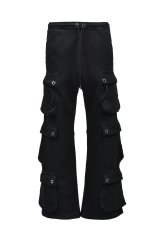BREATH (FADE TRIPLE CARGO PANTS TYPE-2) BLACK