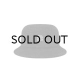 BLACK EYE PATCH (SMALL OG BRUSHED WOOL BUCKET HAT) BLACK